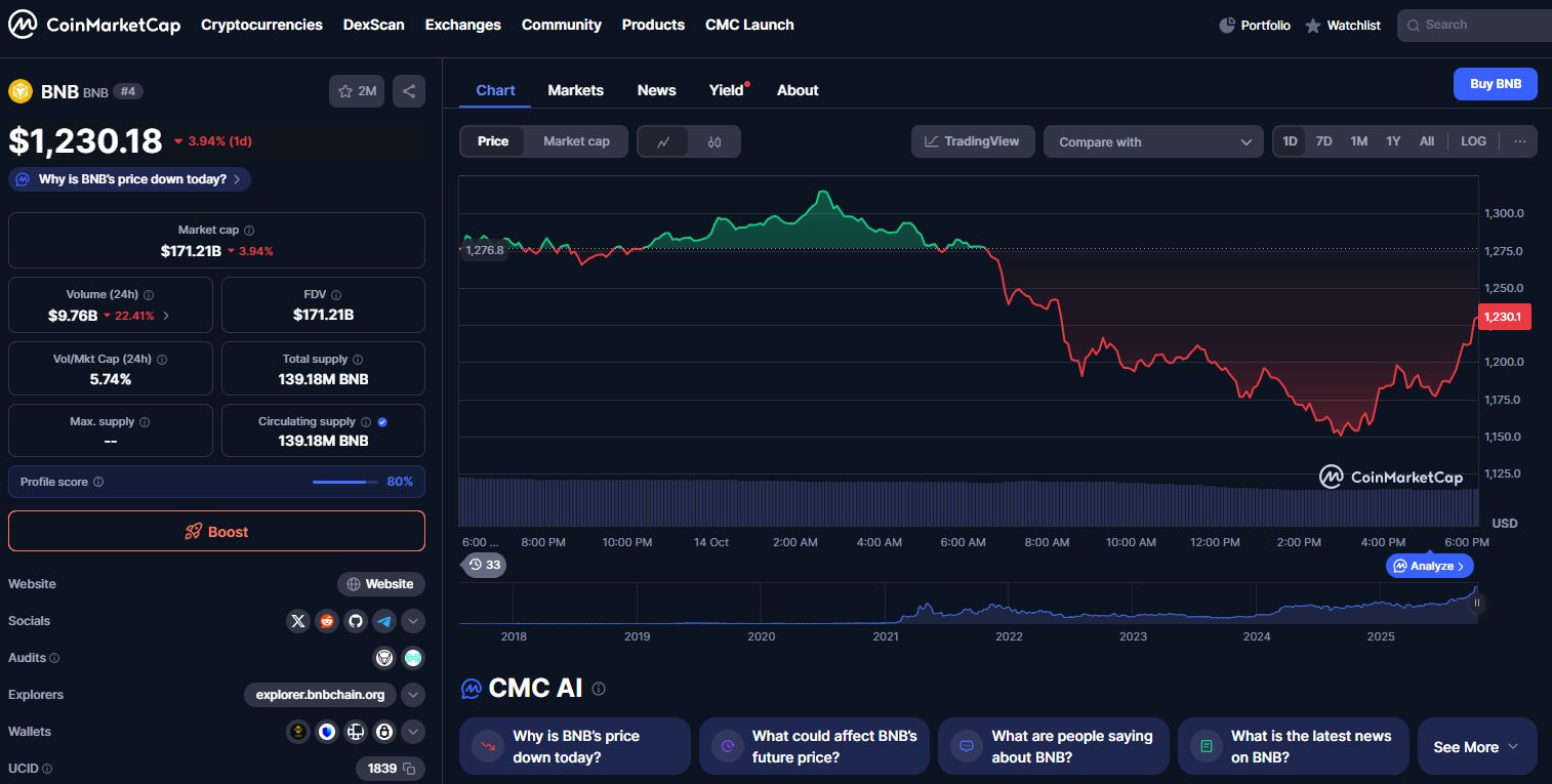 Binance Coin (BNB): What It Is and How It Influences the Crypto Market 2 Binance Coin (BNB): What It Is and How It Influences the Crypto Market 1