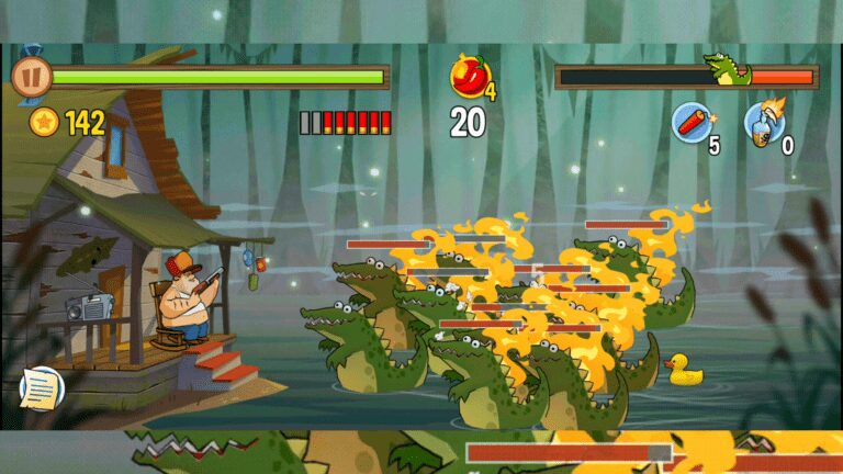 swamp attack mobile games