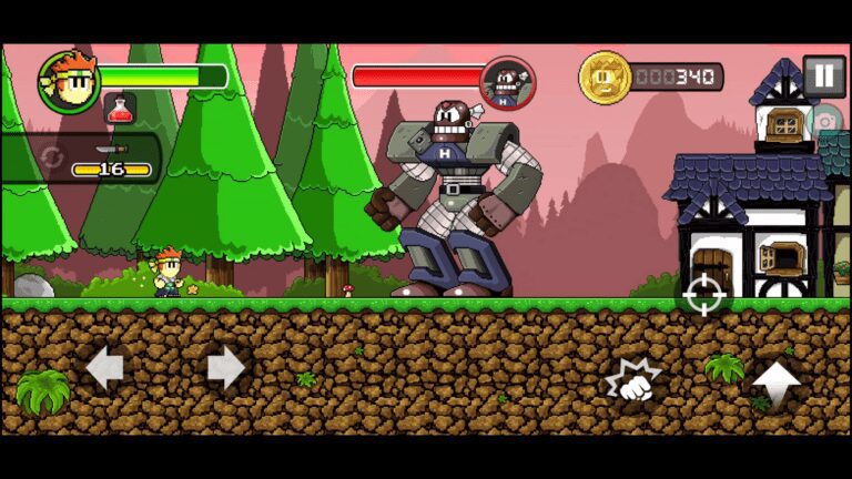 Mobile games Dan The Man IOS/android