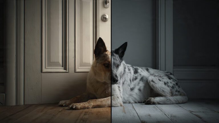 How to teach a dog not to bark when he's home alone