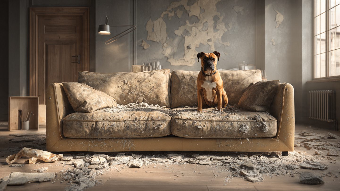 Stop the Destruction: What to Do When Your Dog Destroys Furniture 1