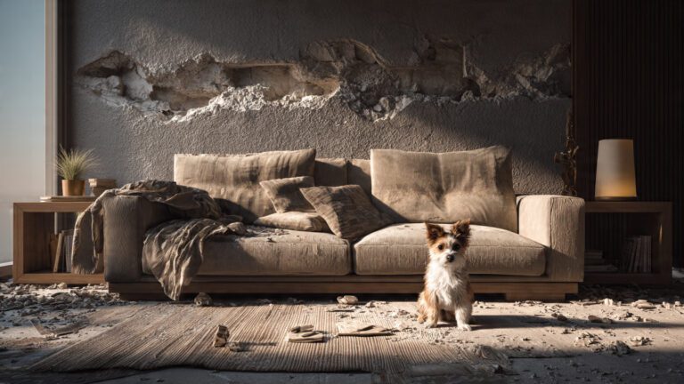 What to do when your dog destroys furniture