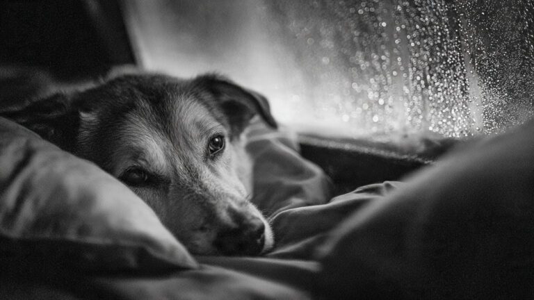 Your dog is afraid of thunderstorms – how to help them