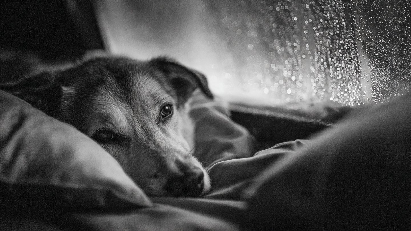 Your dog is afraid of thunderstorms – how to help them