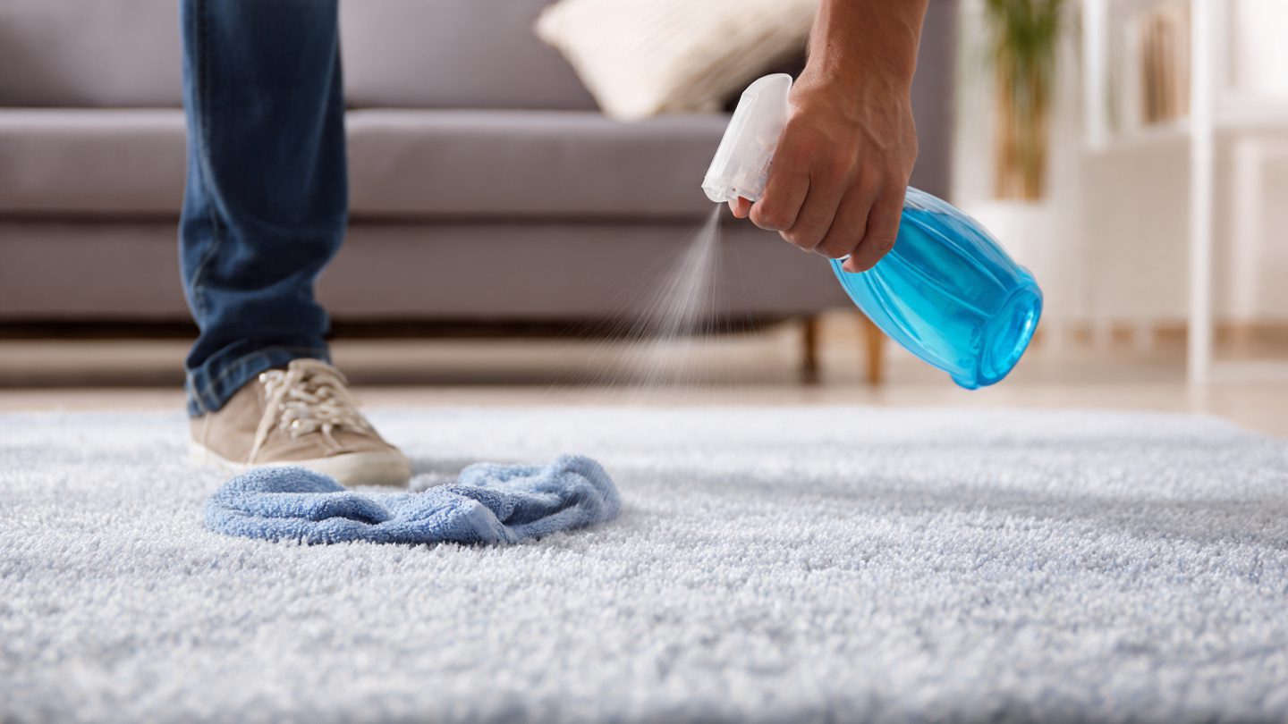 How to remove stains from carpet 1