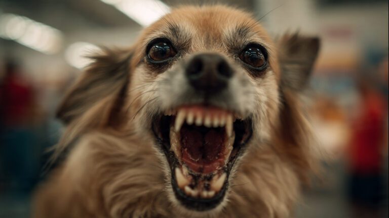 what to do when your dog growls at a visitor