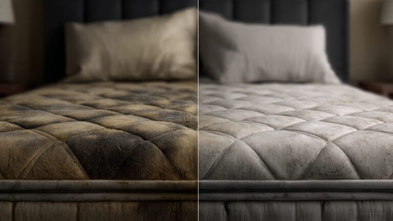 How to clean a mattress at home