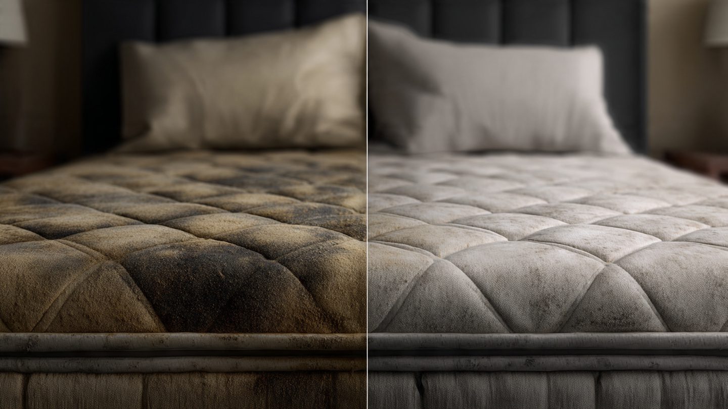 How to clean a mattress at home