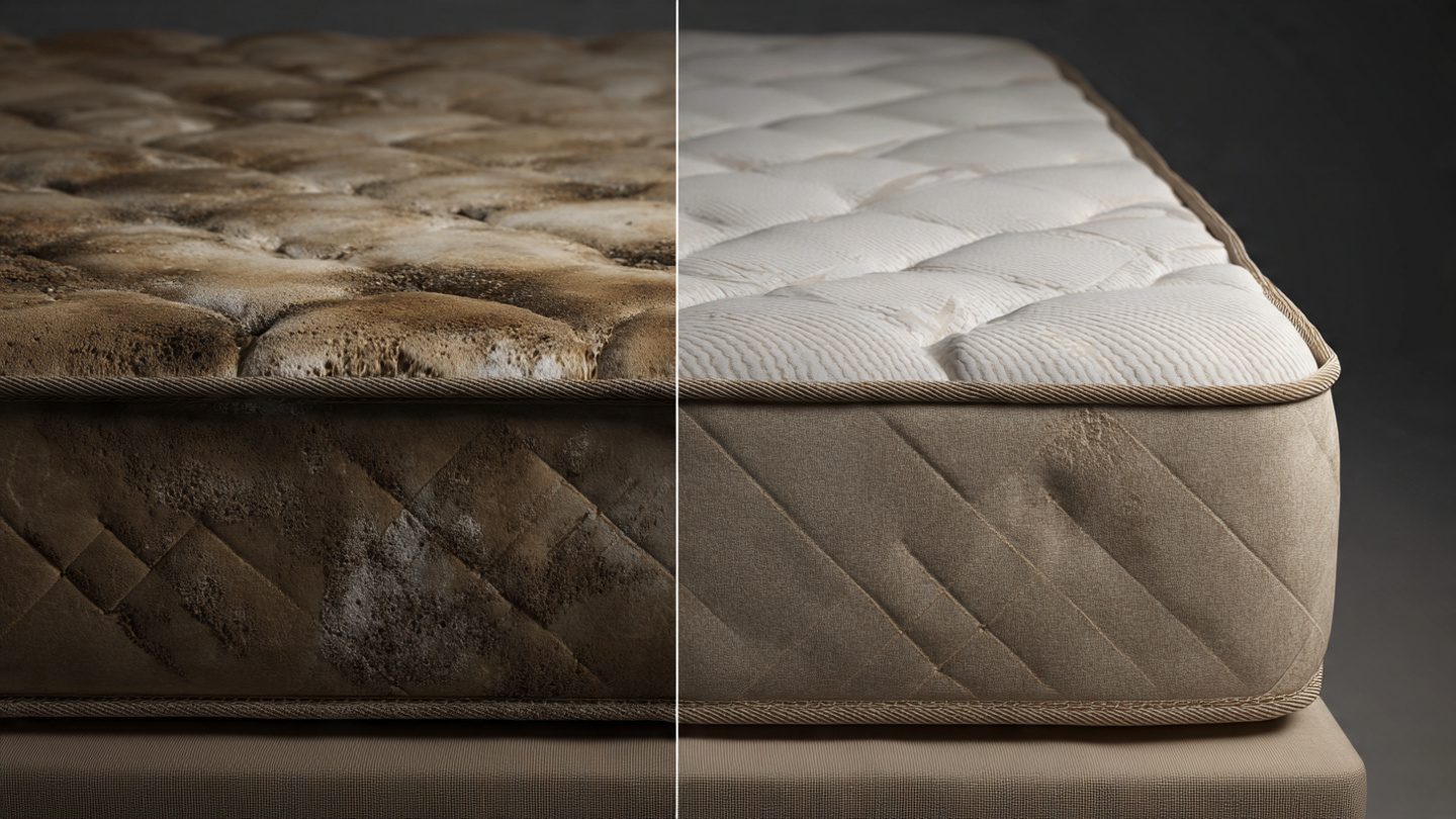 How to clean a mattress at home 1