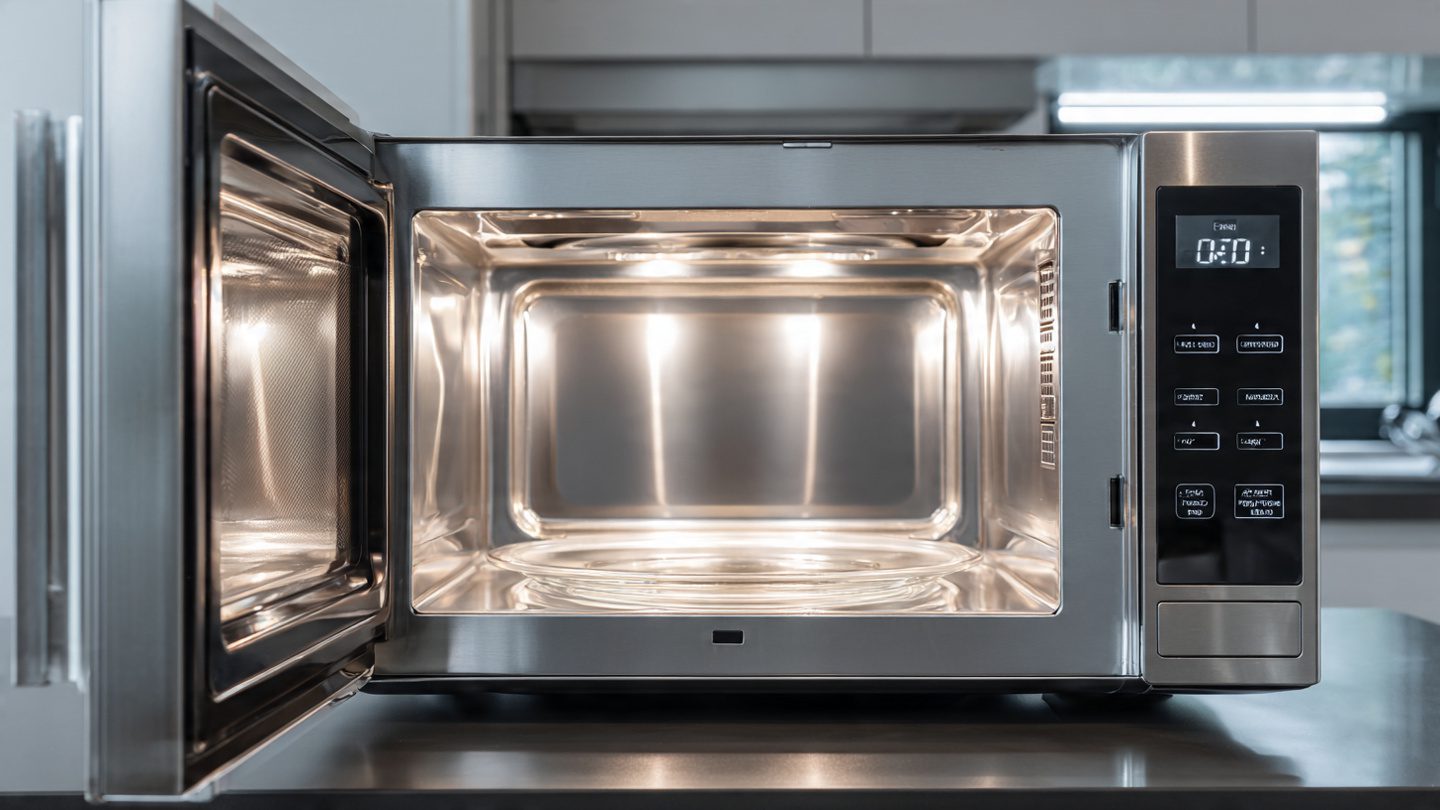 How to clean a microwave in 5 minutes 5