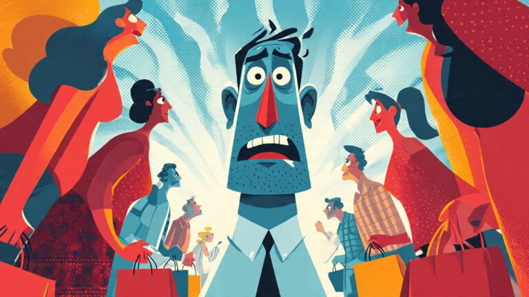 a-2d-flat-vector-illustration-of-cartoon-surreal-h