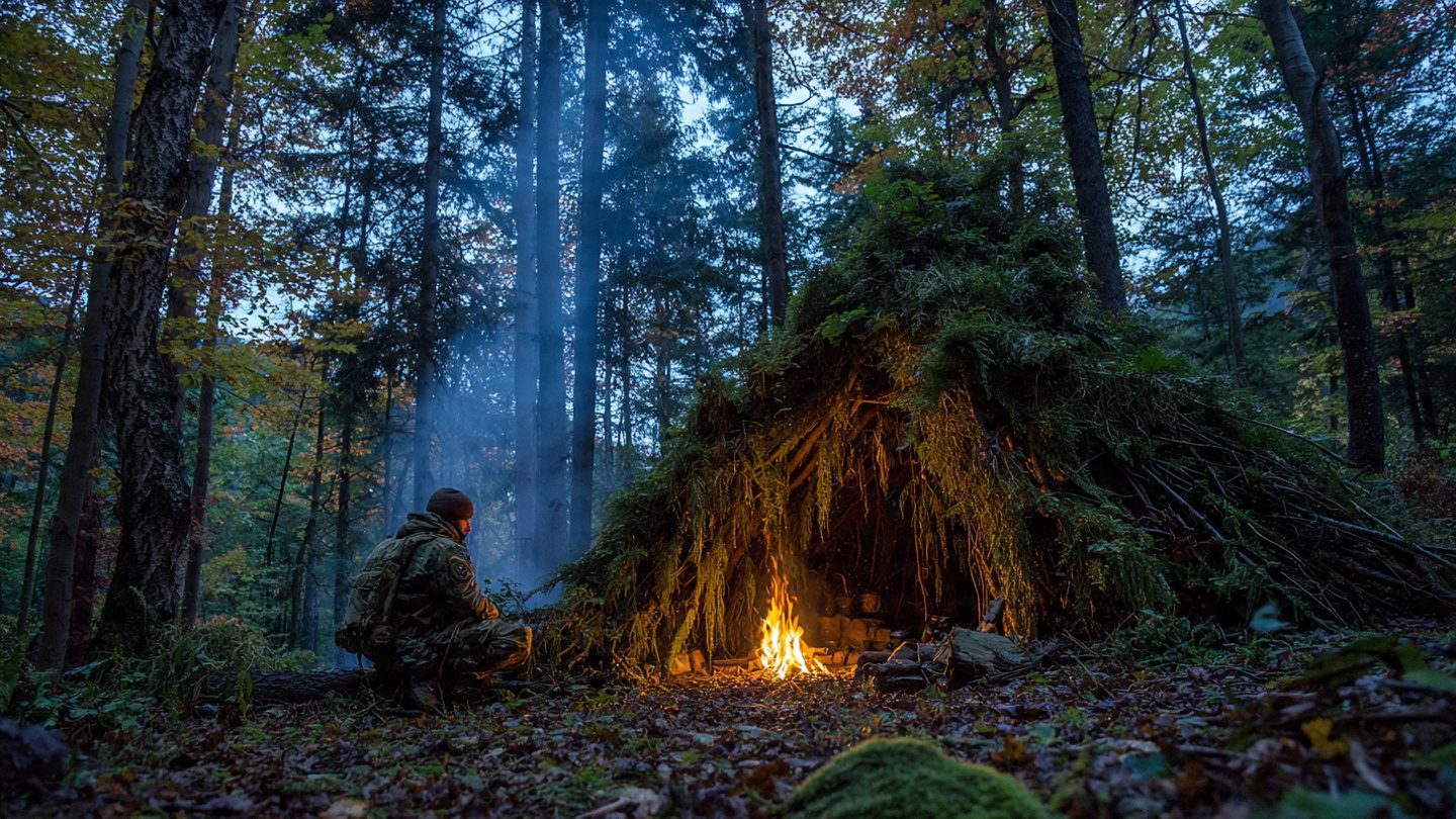 Main Keyword: How to Spend the Night in the Woods Without a Tent