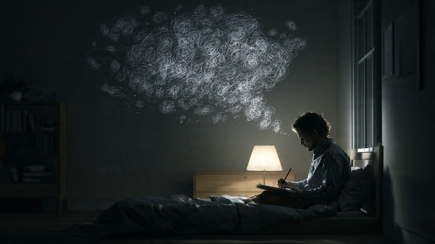 How to stop overthinking at night and finally sleep
