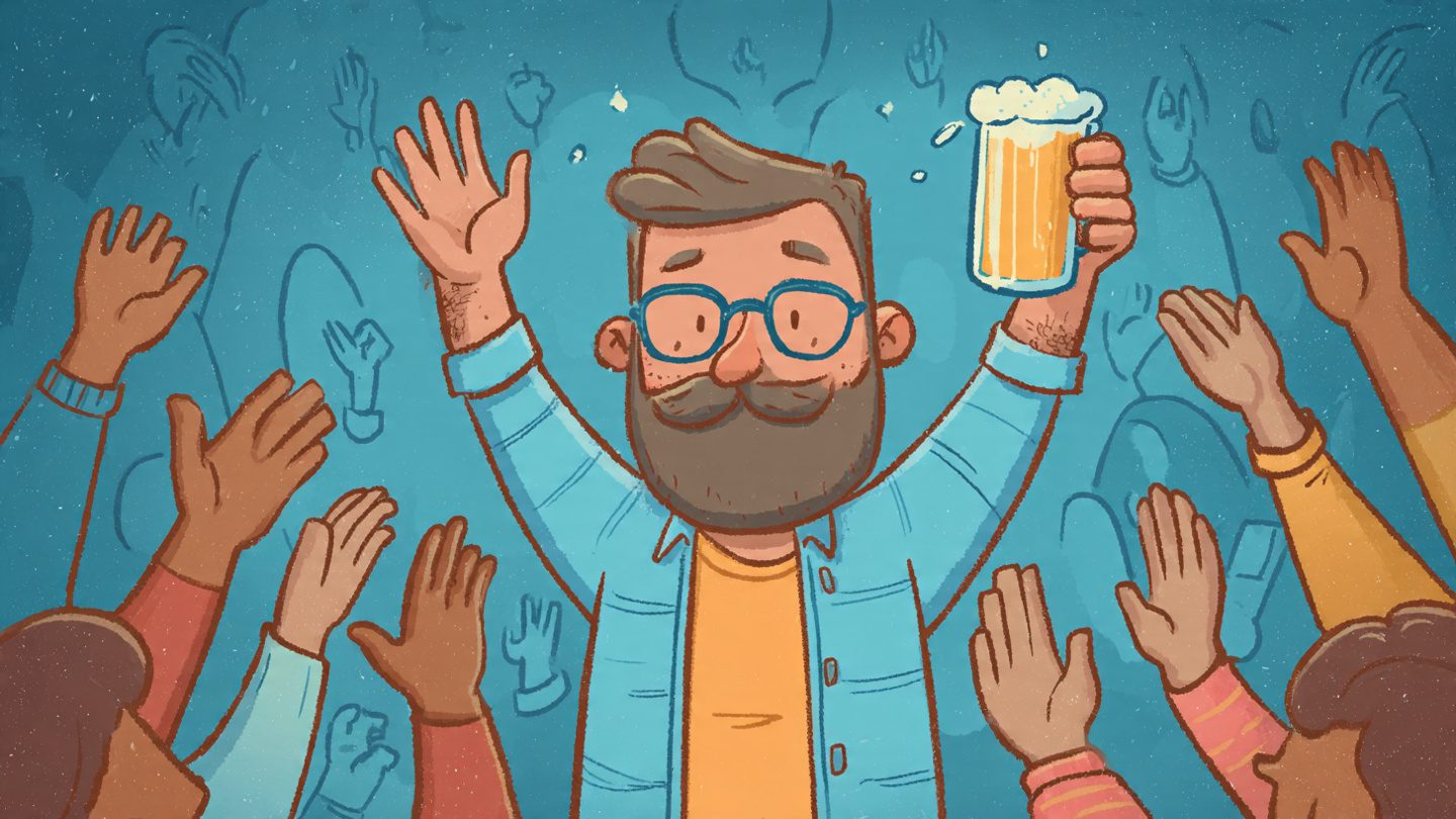 How to Clap with One Hand Correctly When You Have a Beer in the Other 3