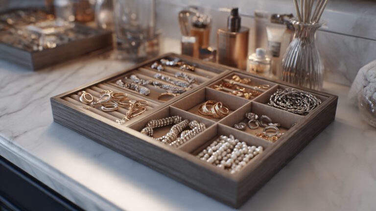 How to make your own jewelry organizer from recycled materials