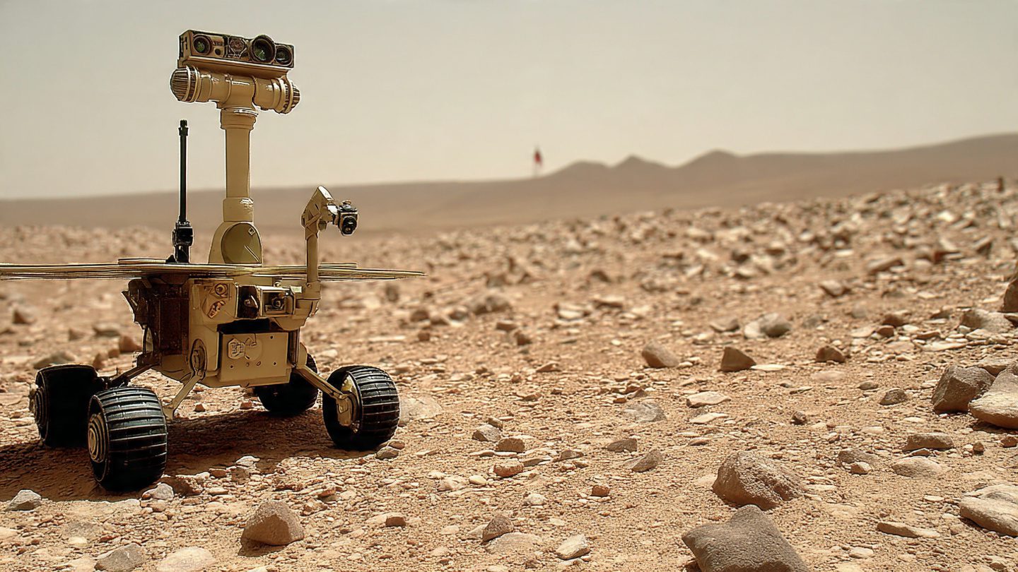 Mars Rover is just in the desert on Earth conspiracy theories