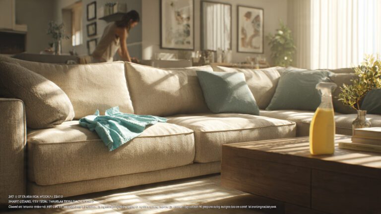 How to Clean a Sofa at Home