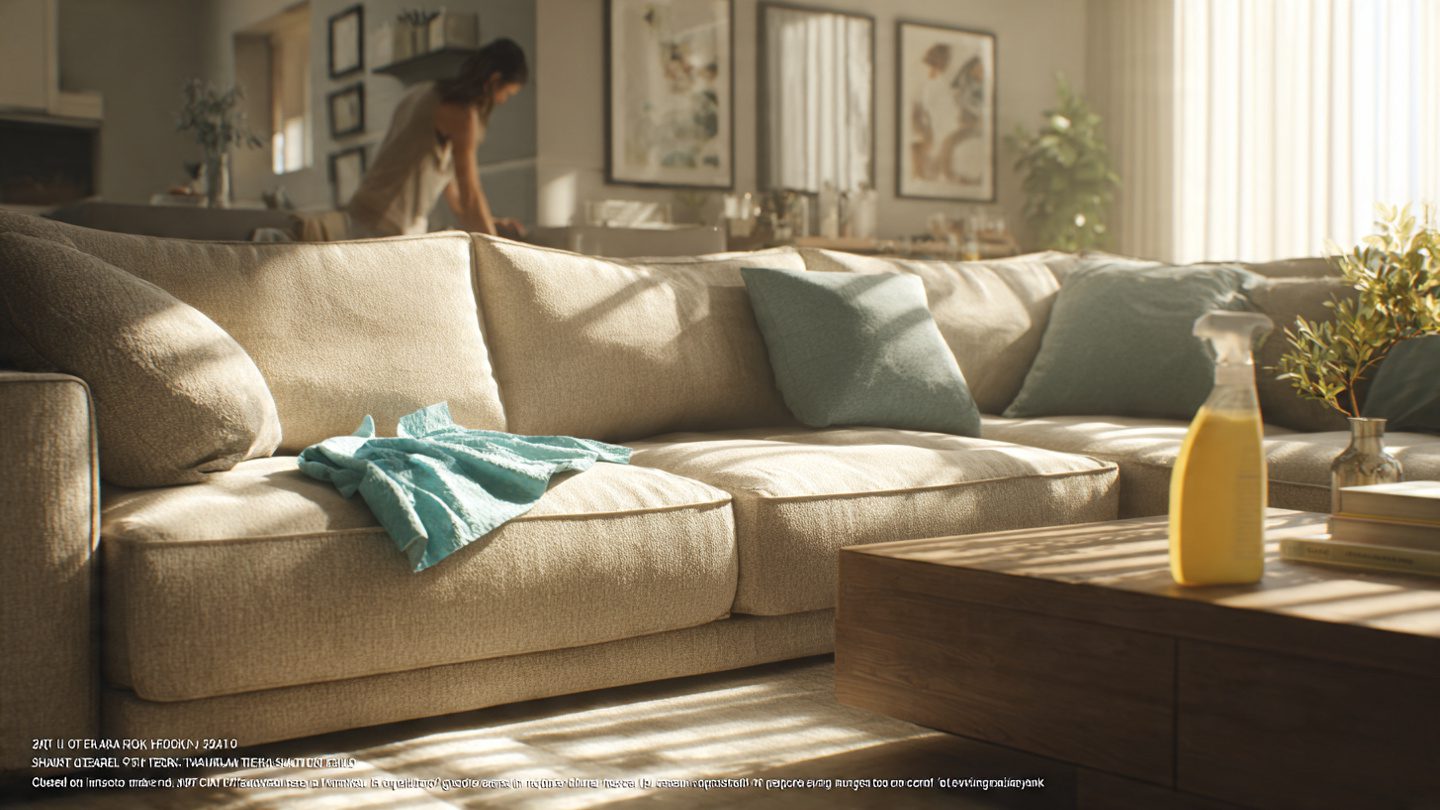 How to Clean a Sofa at Home