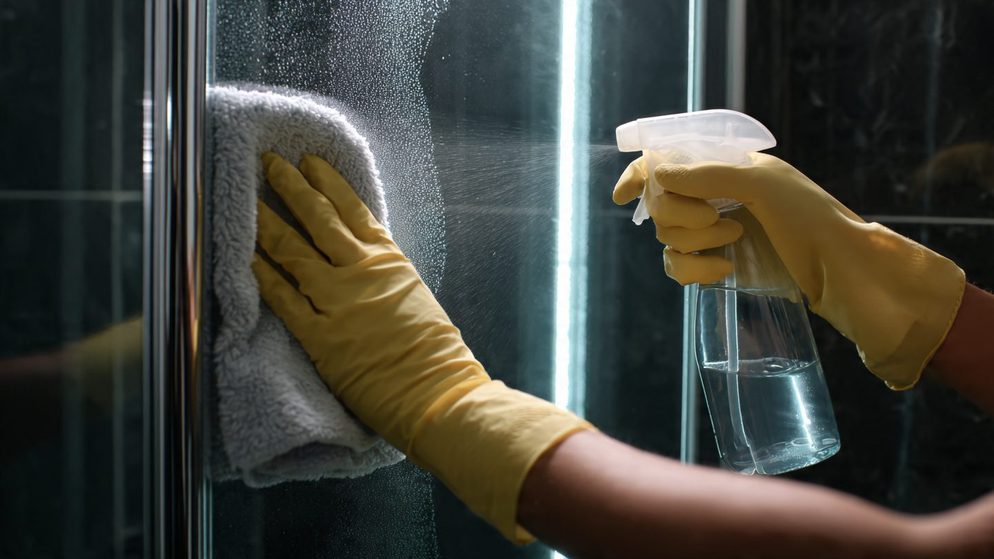How to Remove Limescale from a Shower Without Chemicals 1