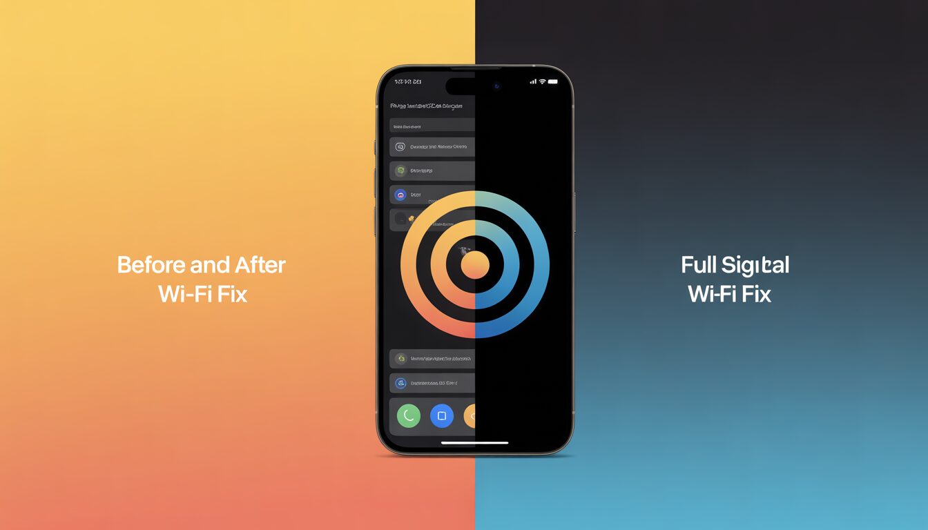 How to fix a problem when your phone's Wi-Fi isn't working