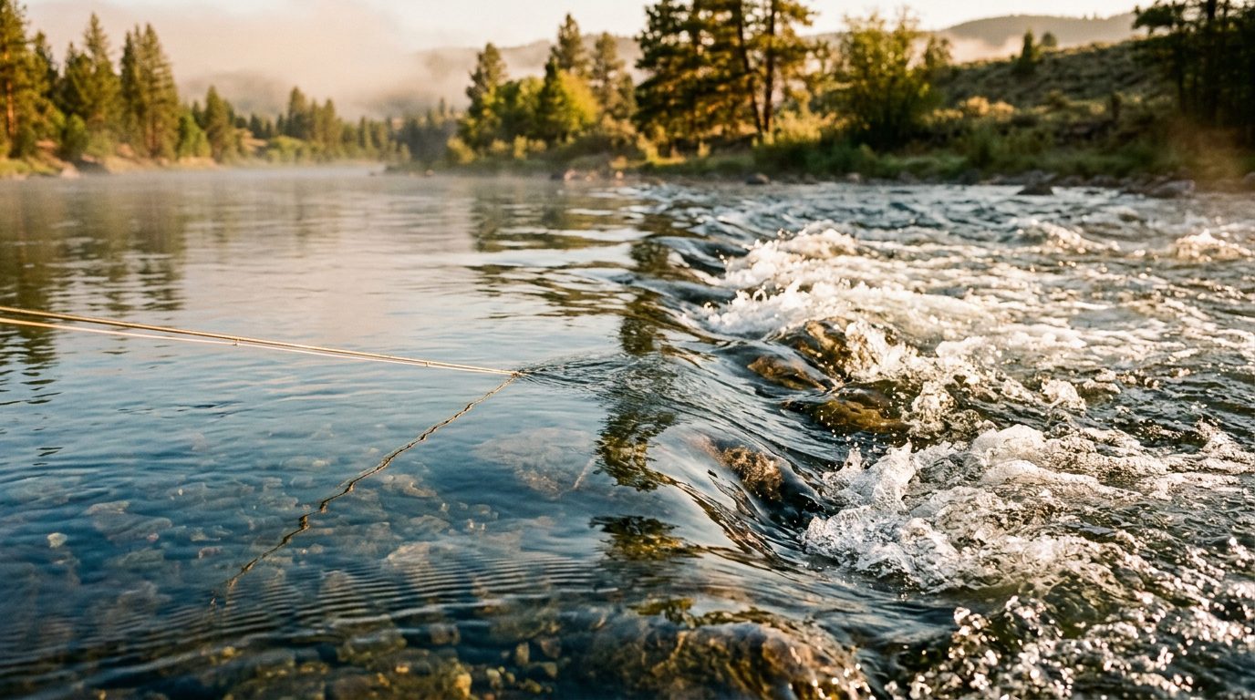 Learn how to read water currents to find where fish hide. Master current seams, eddies, and bottom physics to target holding fish like a pro.