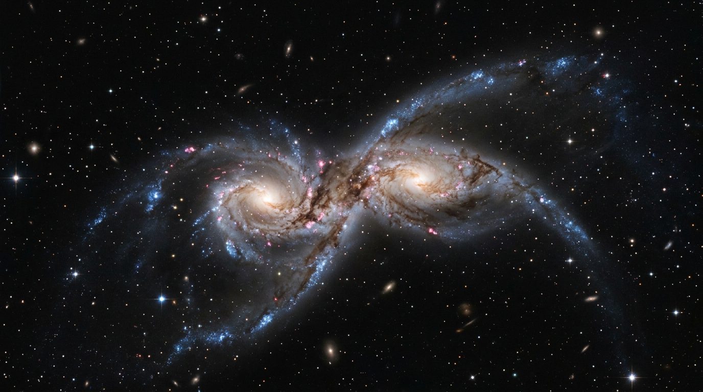 Discover how space galaxy collisions reshape the universe, trigger starbursts, feed black holes, and set the future path for our own Milky Way.