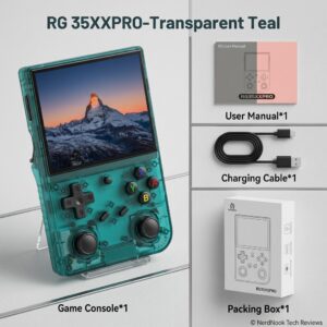 Pocket Retro Gaming Handheld: 3.5" IPS Display & Controls