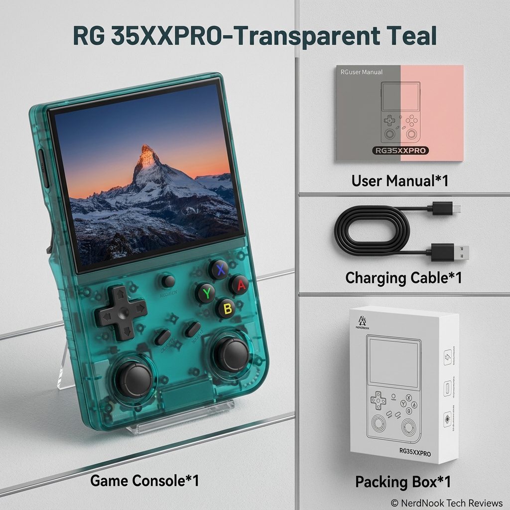 Pocket Retro Gaming Handheld: 3.5" IPS Display & Controls Pocket Retro Gaming Handheld: 3.5" IPS Display & Controls