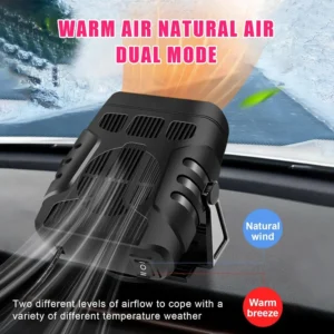 AutoWarm Pro: Portable Car Heater & Defroster 12V/24V