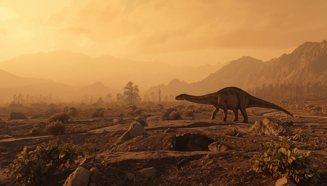 What period was the Mesozoic (the age of dinosaurs)?