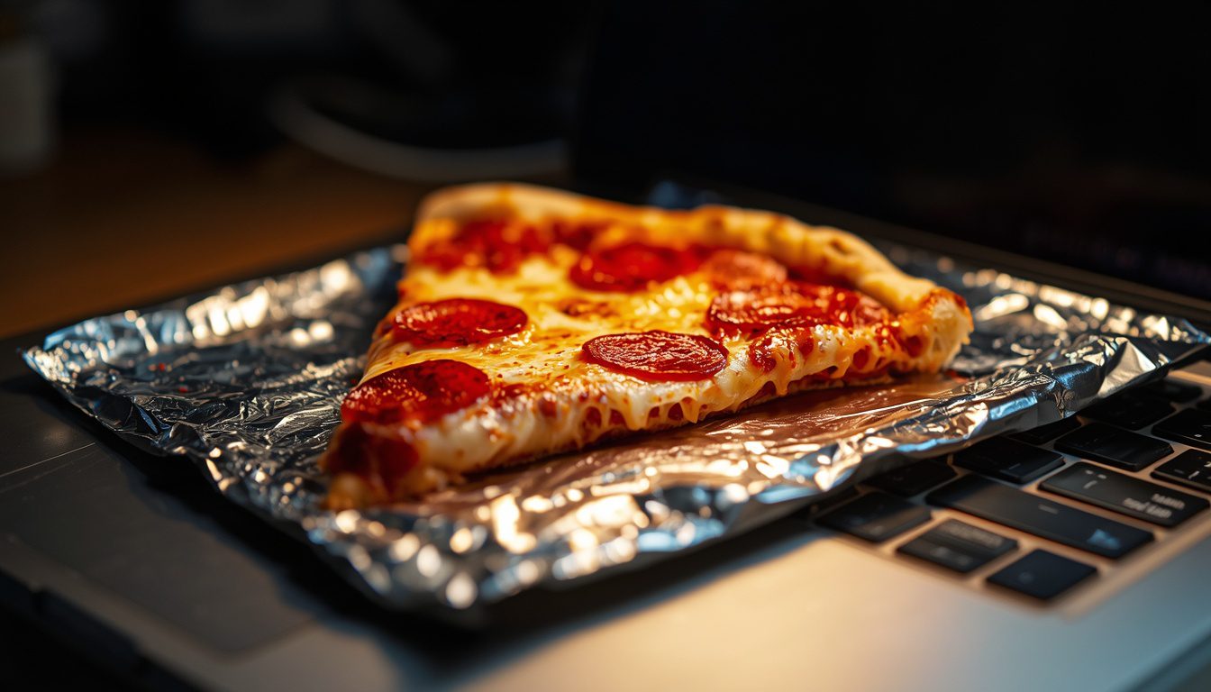 What should I do if my operating system forces an automatic update while my pizza is halfway reheated?
