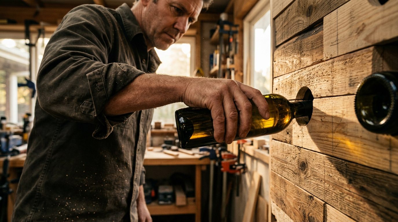 Homemade wine rack from scrap wood: Are you at risk? Learn step-by-step plans to build a safe, rot-proof, and stylish wine display fast.