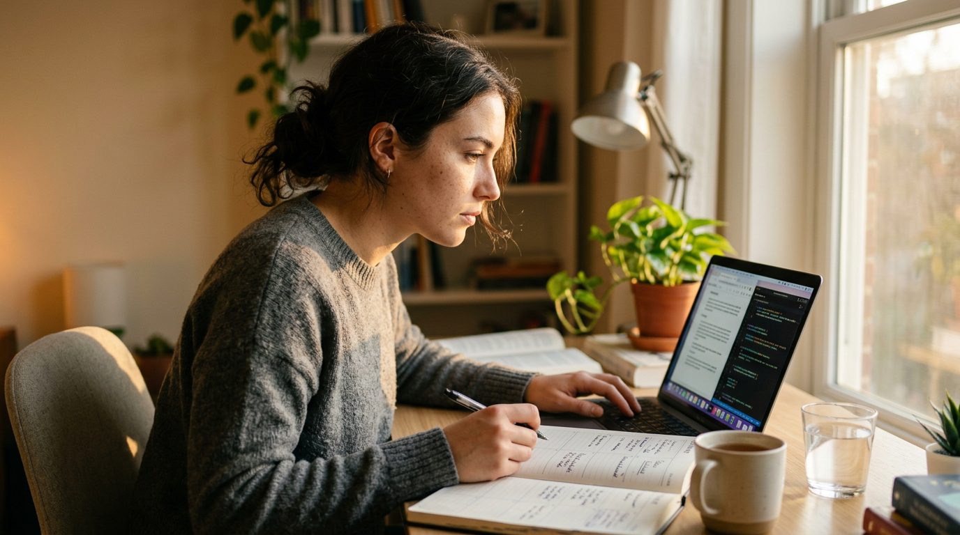 Learn how to master distance learning quickly without burning out using active recall, focus blocks, and cognitive energy management strategies.