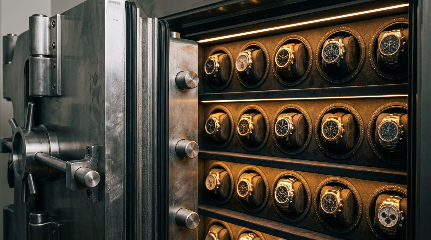 Discover the power of a biometric watch winder safe. Protect your luxury collection & keep movements wound! Read before it's too late!