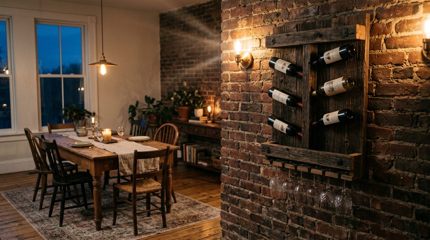 Homemade wine rack from scrap wood: Are you at risk? Learn step-by-step plans to build a safe, rot-proof, and stylish wine display fast.